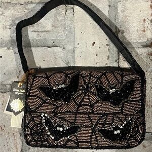 Beaded Bat Women's Bag